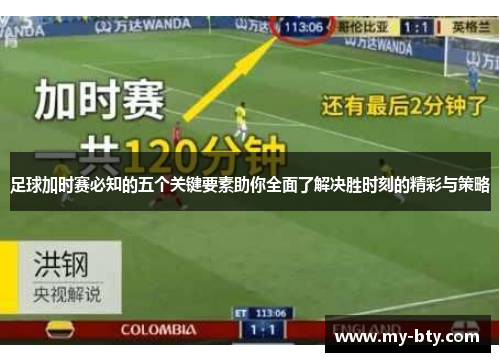 足球加时赛必知的五个关键要素助你全面了解决胜时刻的精彩与策略